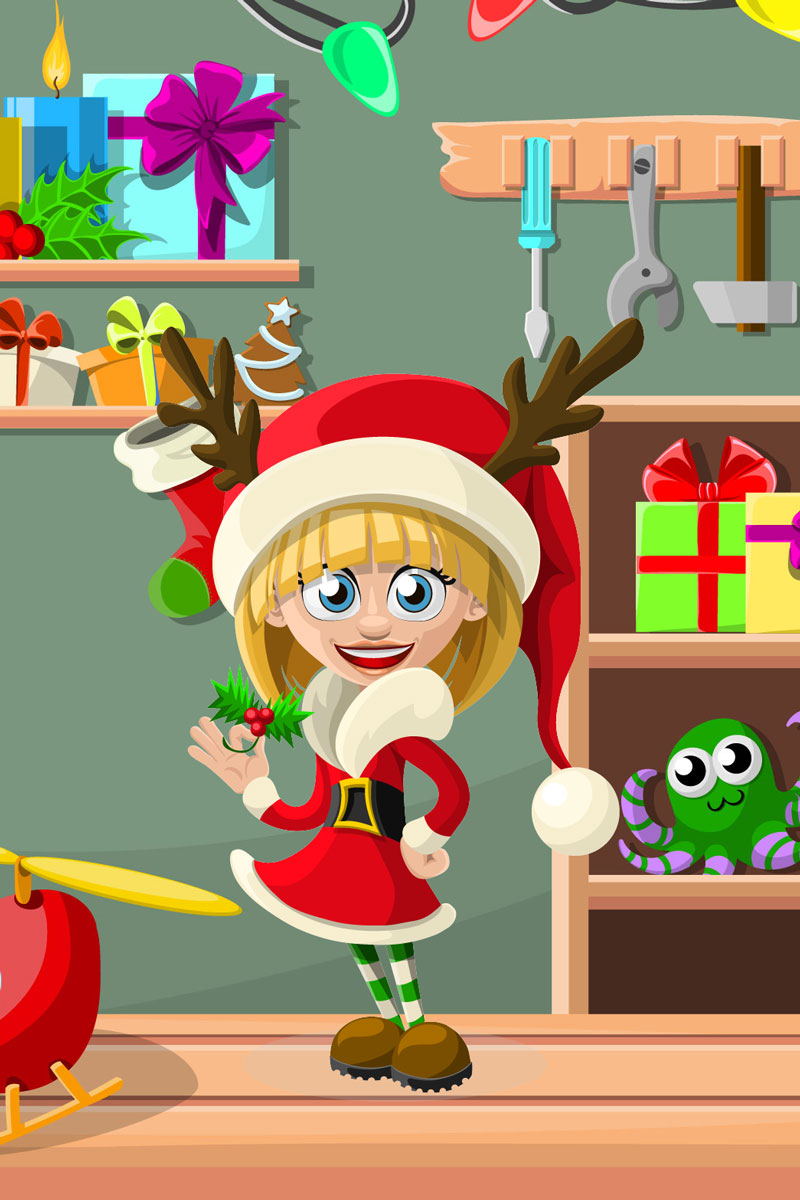 Christmas girl