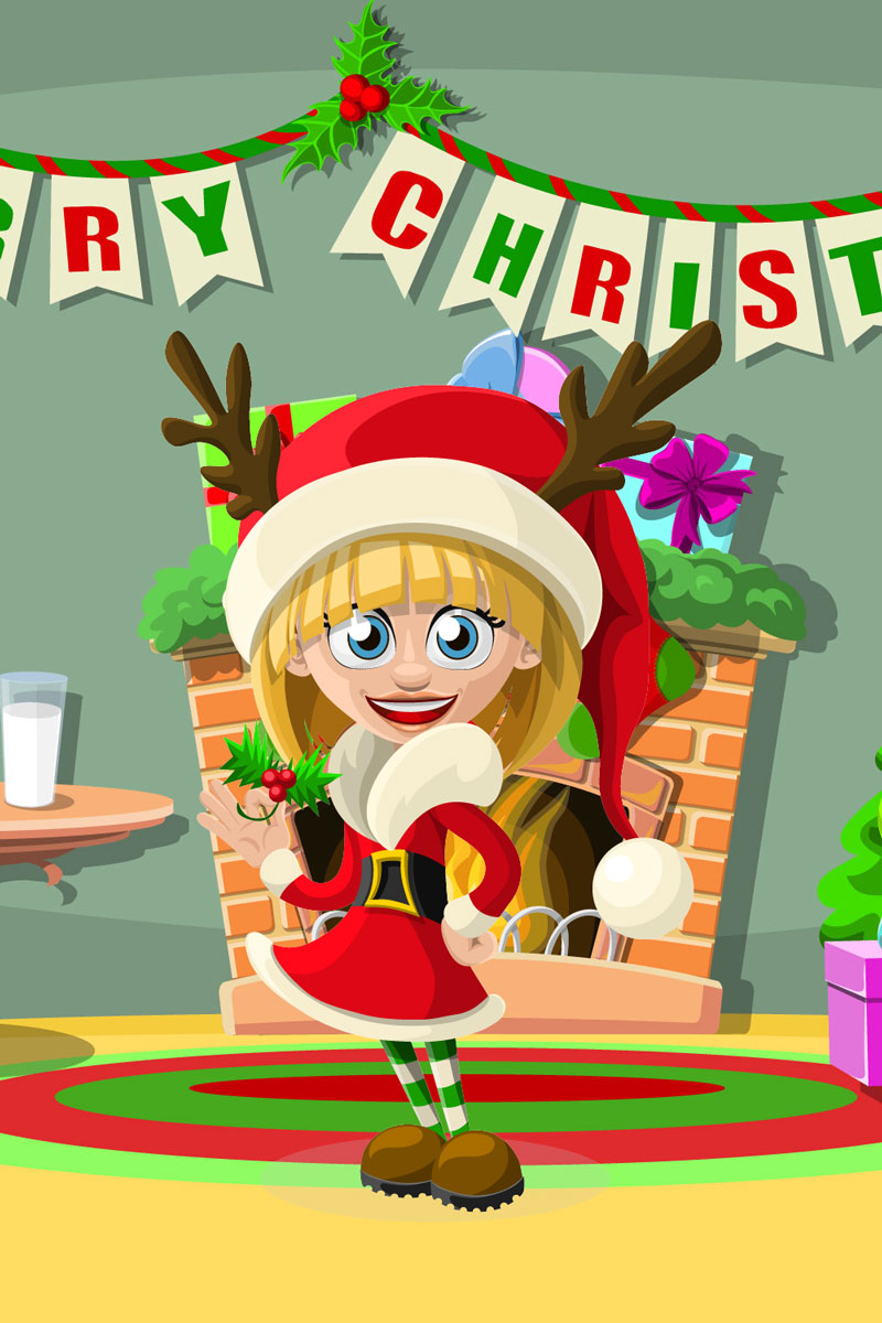 Christmas girl