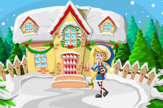 Celebrate this holiday season with a festive Christmas card